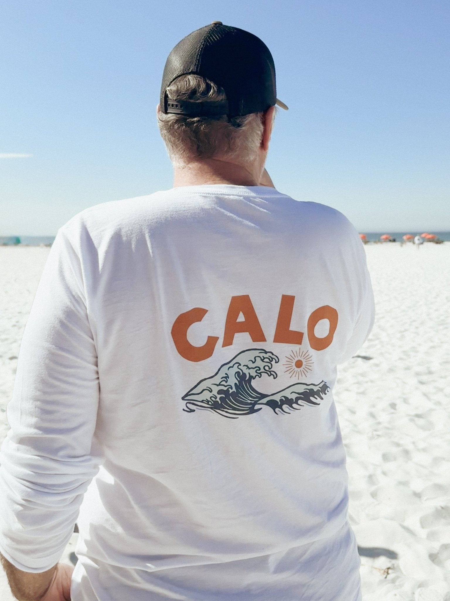 Second Set Long Sleeve Tee - shirt - Calo on the beach in clearwater Florida